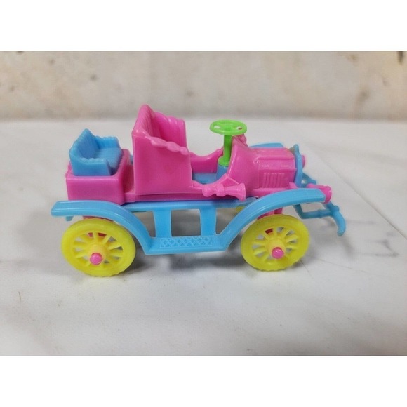 LIDDLE KIDDLES ROSEMARY ROADSTER CAR 1968 PINK &‎ BLUE EXCELLENT CONDITION - Picture 5 of 5